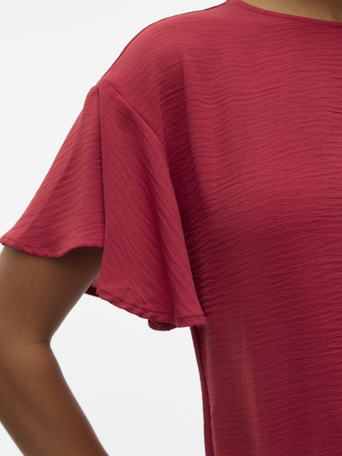 VMALVA Top - Karanda Red - VERO MODA & VILA Bergvik